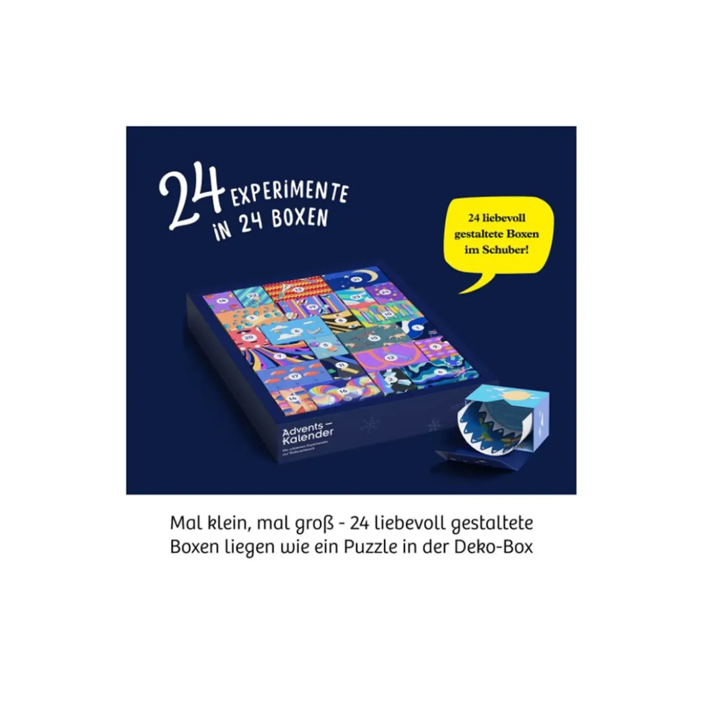 Käthe Wohlfahrt Adventsdeko & Kalender-Adventskalender "Experimente"