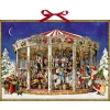 Käthe Wohlfahrt Adventsdeko & Kalender-Adventskalender "Nostalgisches Weihnachtskarussell"