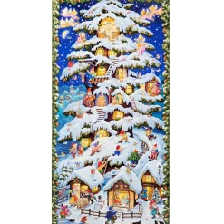 Käthe Wohlfahrt Adventsdeko & Kalender-Adventskalender "Waldhaus"
