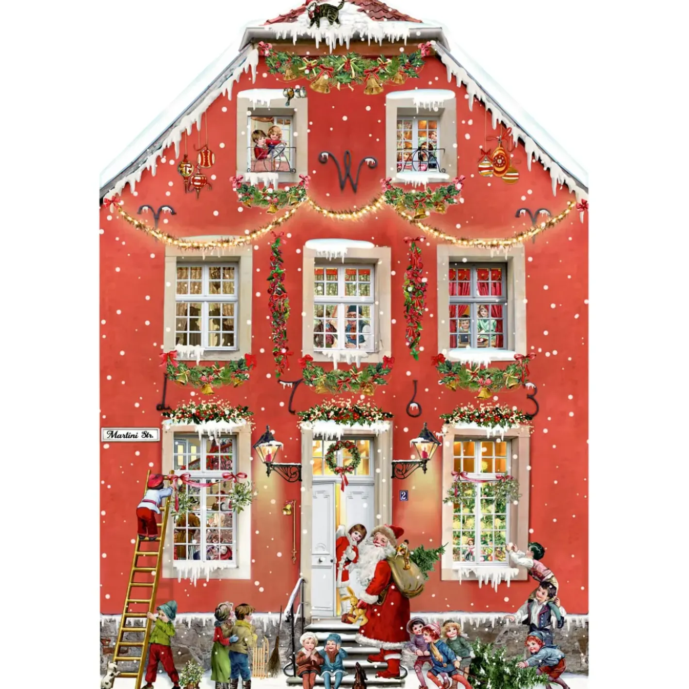 Käthe Wohlfahrt Adventsdeko & Kalender-Adventskalender "Weihnachten Bei Uns Zuhause"