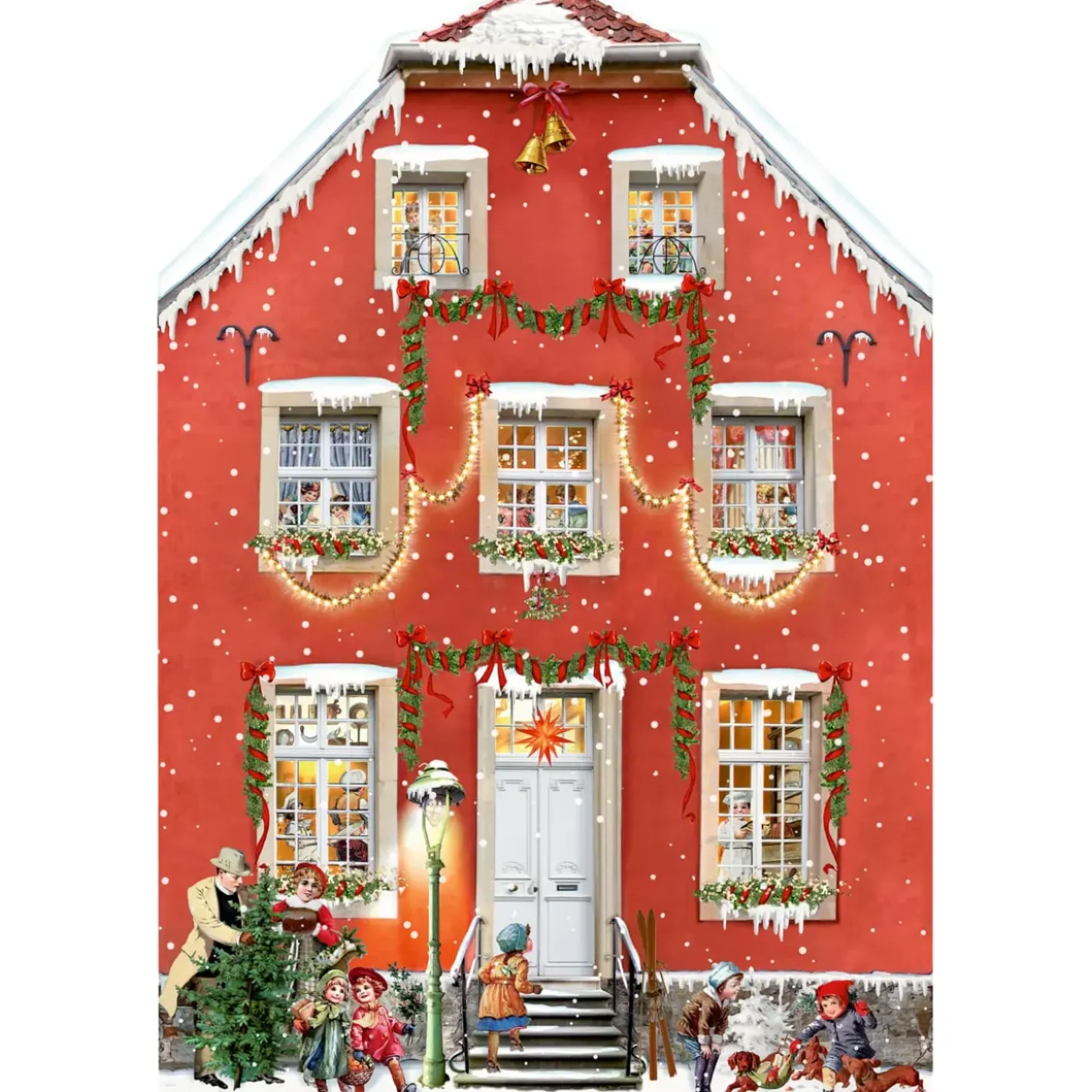 Käthe Wohlfahrt Adventsdeko & Kalender-Adventskalender "Weihnachten Bei Uns Zuhause"