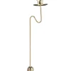 Käthe Wohlfahrt Baumschmuck Aus Metall-Balancelichthalter, Goldfarben