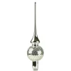 Käthe Wohlfahrt Baumspitzen-Baumspitze Silber Mit Silber Spiraldekor