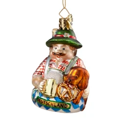 Poesie in Glas Bayern Motive-Bayer Mit Hund