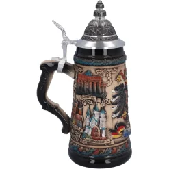 Käthe Wohlfahrt Bierkruge-Bierkrug Mit Zinndeckel 