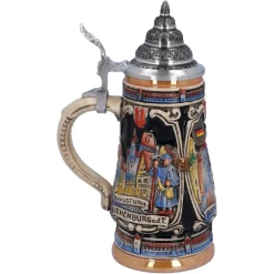Käthe Wohlfahrt Bierkruge-Bierkrug Mit Zinndeckel