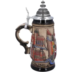 Käthe Wohlfahrt Bierkruge-Bierkrug Mit Zinndeckel