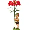 Hubrig Volkskunst Hubrig Miniaturen-Blumenkinder Amaryllis