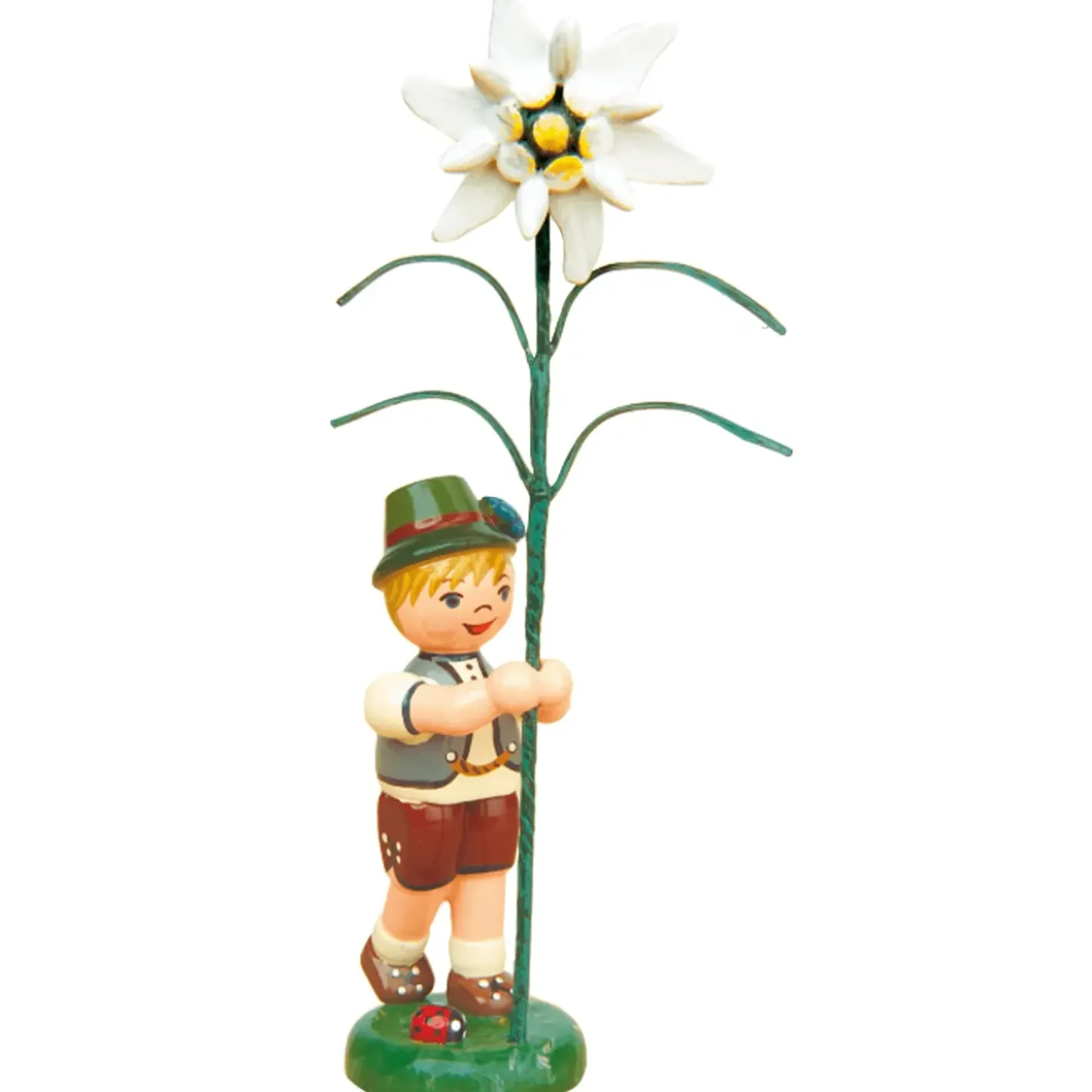 Hubrig Volkskunst Hubrig Miniaturen-Blumenkinder Edelweis