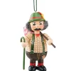 Käthes Original Baumschmuck Aus Holz-Butzl "Wanderer"
