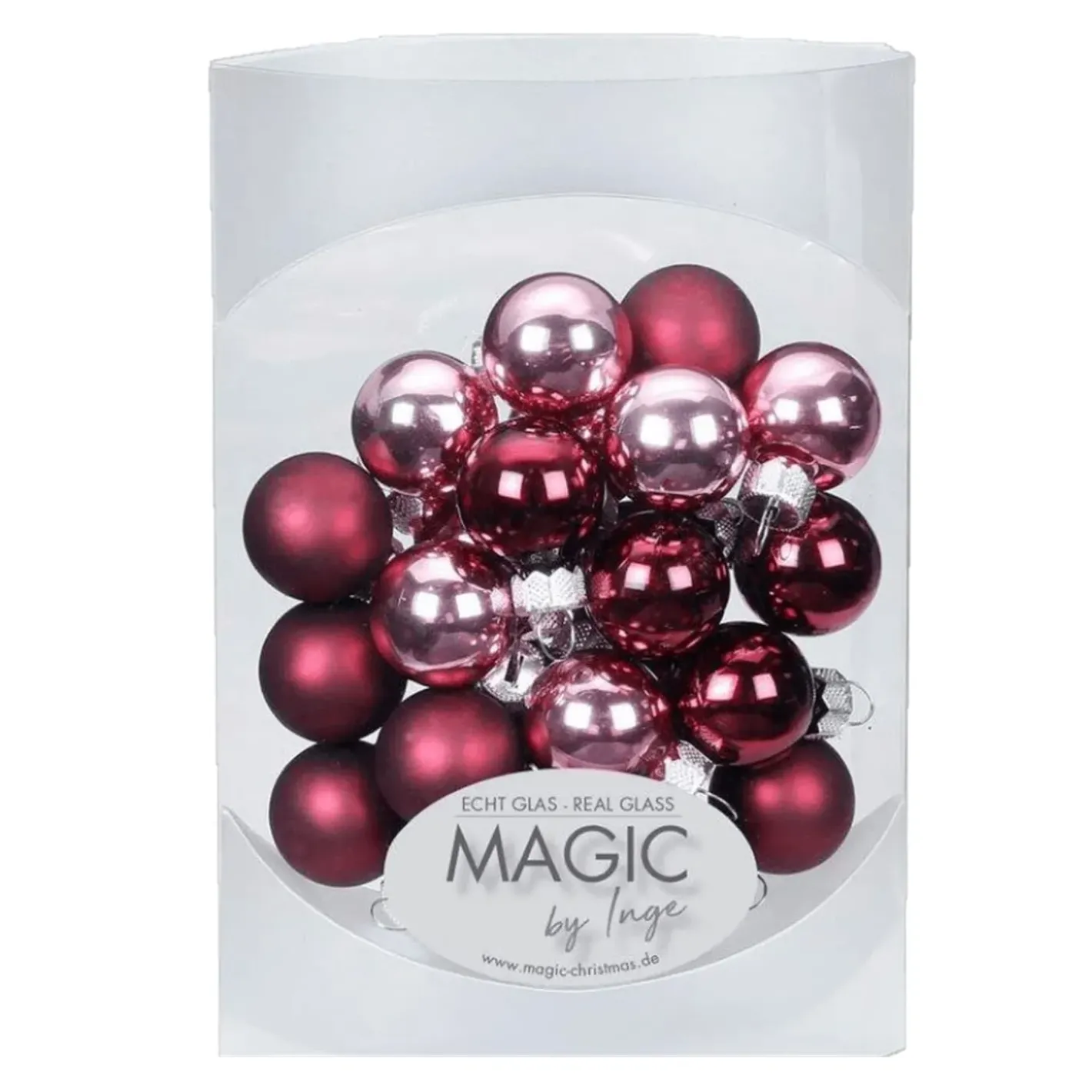 Käthe Wohlfahrt Baumkugeln Und Set-Angebote-Christbaumkugel-Set 25-Teilig Berry Kiss