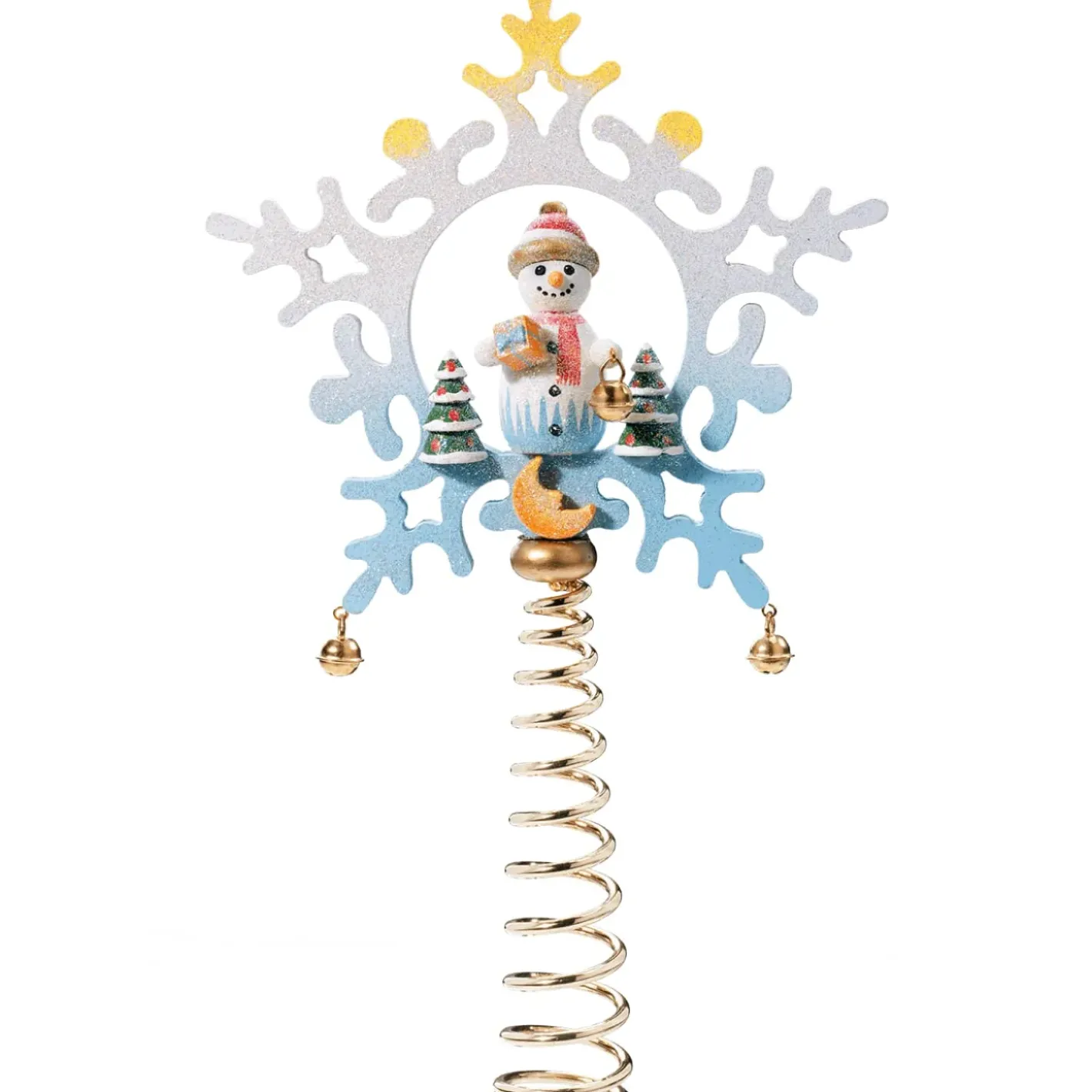 Käthes Original Baumspitzen-Christbaumspitze "Schneemann"