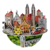Käthe Wohlfahrt Rothenburg Motive-3D Puzzle Rothenburg