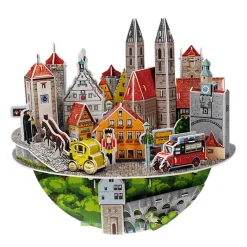 Käthe Wohlfahrt Rothenburg Motive-3D Puzzle Rothenburg