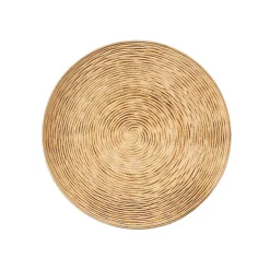 Käthe Wohlfahrt Tischdeko-Dekoteller Braun, 30 Cm