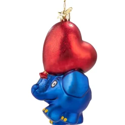 Poesie in Glas Die Maus-Der Elefant Mit Herzluftballon