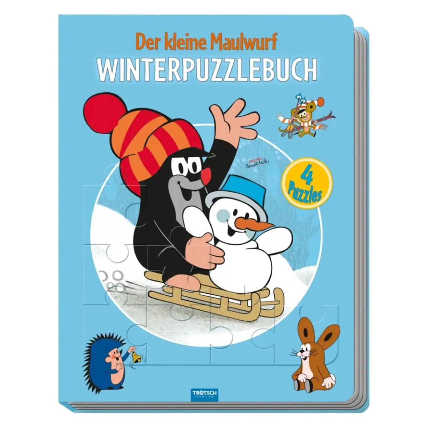 Trötsch Verlag Der Kleine Maulwurf „Krtek"-Der Kleine Maulwurf Winter Puzzlebuch