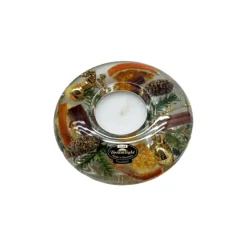 Käthe Wohlfahrt Kerzen & Teelichthalter-Dreamlight "Christmas Fruits" - Kerzenhalter Ufo Medium