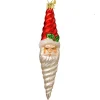 Poesie in Glas Baumschmuck Aus Glas-Eiszapfen Hl. Nikolaus