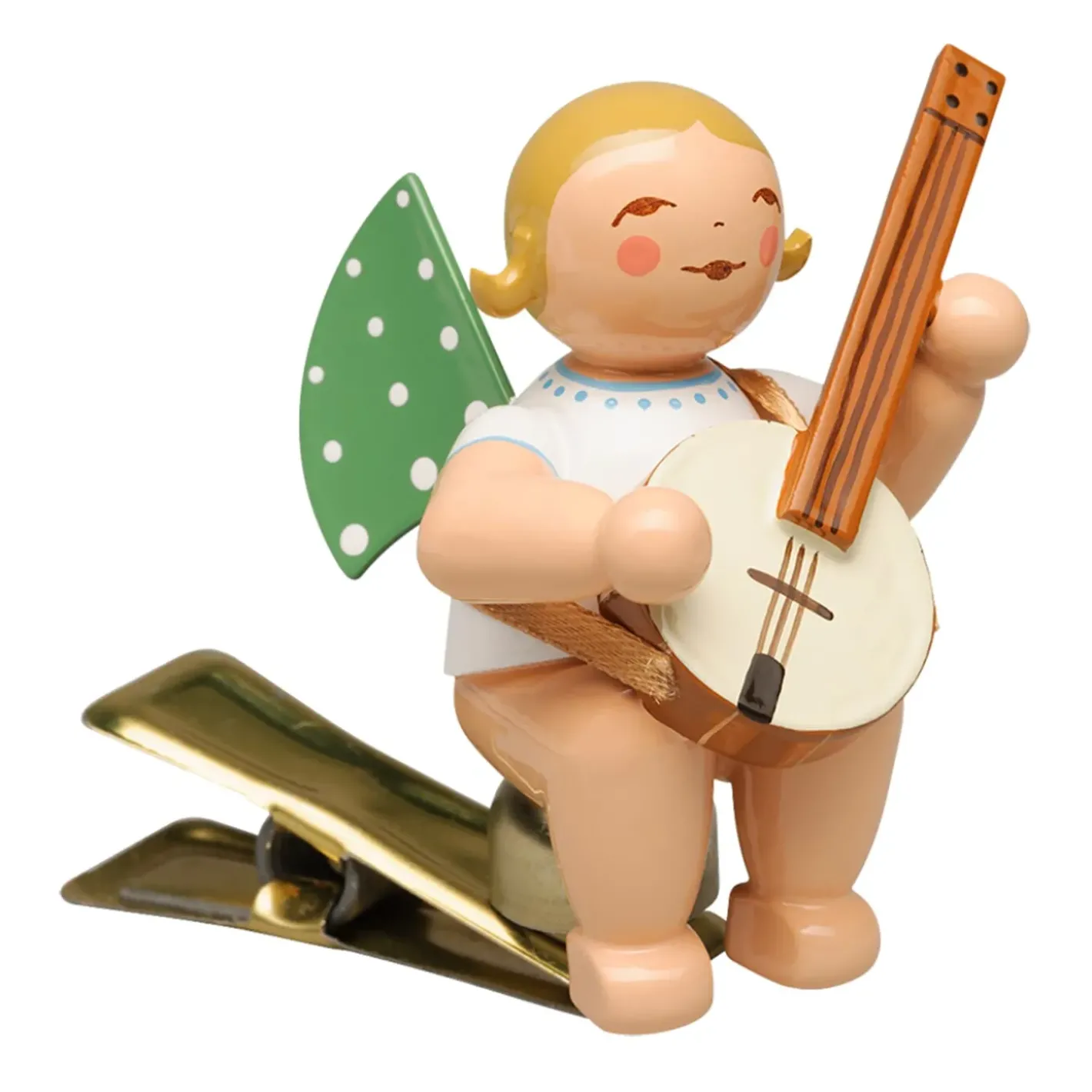 WENDT & KÜHN Wendt & Kühn Kollektion-Engel Mit Banjo Auf Klemme