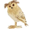 Käthe Wohlfahrt Standfiguren-Eule Aus Stroh 25Cm