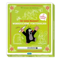 Trötsch Verlag Der Kleine Maulwurf „Krtek"-Fensterbilder Kleiner Maulwurf