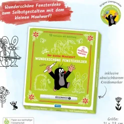 Trötsch Verlag Der Kleine Maulwurf „Krtek"-Fensterbilder Kleiner Maulwurf