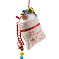 Käthes Original Baumschmuck Aus Holz-Geschenkesack