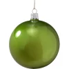 Käthe Wohlfahrt Baumkugeln Und Set-Angebote-Glaskugel Opal Grun, 10 Cm