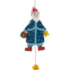 Käthes Original Baumschmuck Aus Holz-Hampelmann Weihnachtsmann