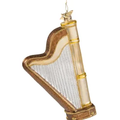 Poesie in Glas Baumschmuck Aus Glas-Harfe