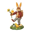 Hubrig Volkskunst Hubrig Miniaturen-Hasenvater Mit Narzisse