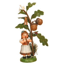 Hubrig Volkskunst Hubrig Miniaturen-Herbstkinder Eichel