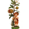 Hubrig Volkskunst Hubrig Miniaturen-Herbstkinder Kastanie
