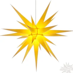 Herrnhuter Sterne Sterne-Herrnhuter Papierstern, Gelb, 80Cm