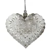 Käthe Wohlfahrt Baumschmuck Aus Messing-Herz, Silber