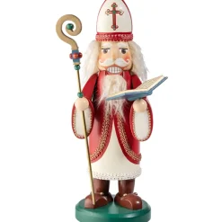 Käthes Original Nussknacker-Holzknackl "St. Nikolaus", 25Cm