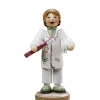 Käthes Original Räuchermänner-Holzknoddl "Zahnarztin", Rauchermannchen