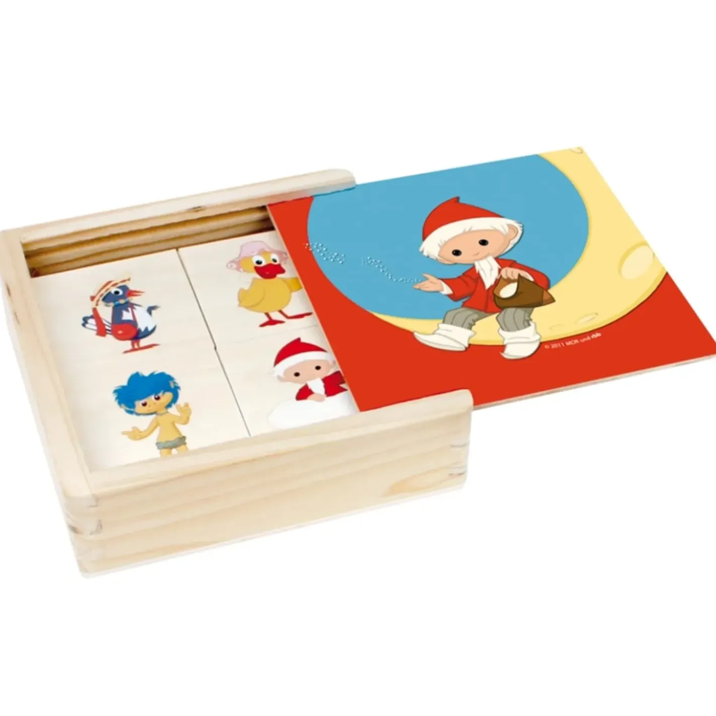 Trötsch Verlag Spielzeug-Holz-Memo "Unser Sandmannchen"