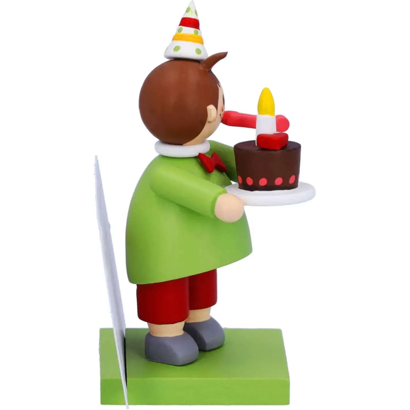 Käthes Original Käthes Original Figuren-Junge Mit Torte "Herzlichen Gluckwunsch"