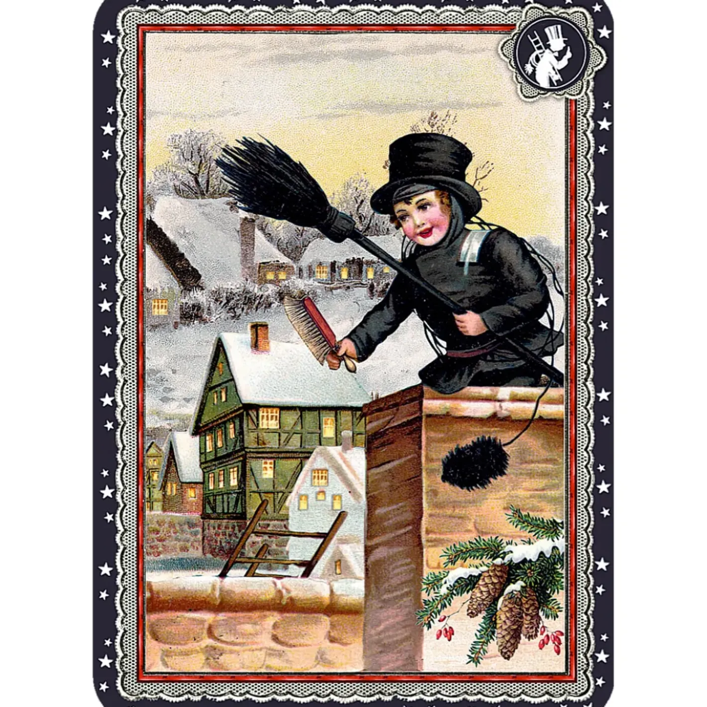 Käthe Wohlfahrt Spielzeug-Kartenspiel "Schwarzer Peter"