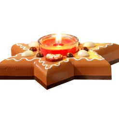 Käthes Original Kerzen & Teelichthalter-Kerzenhalter "Lebkuchenstern"