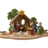 Käthes Original Krippen Und Krippenfiguren-Kerzenhalter "Weihnachtskrippe"