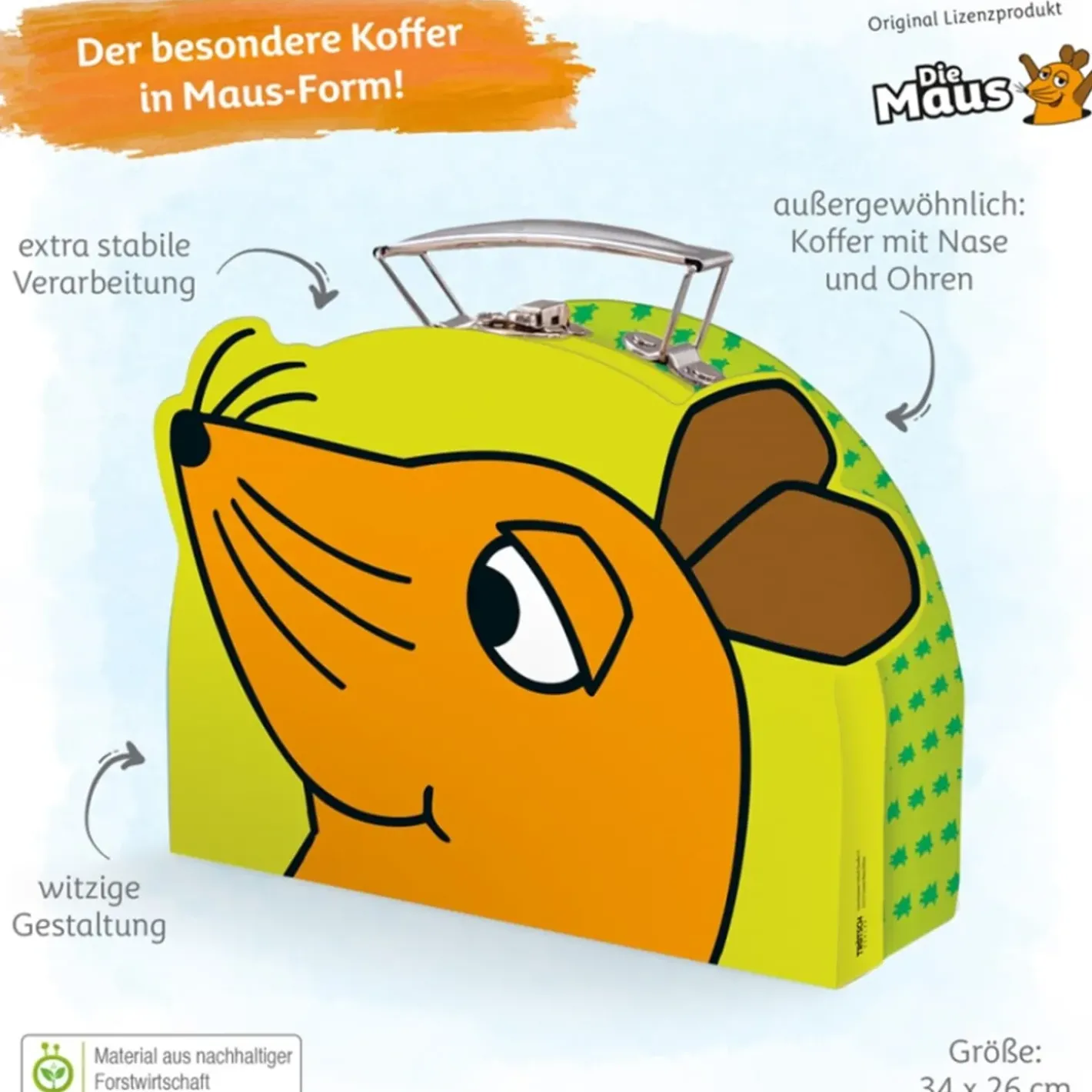 Trötsch Verlag Spielzeug-Kinderkoffer "Der Maus"