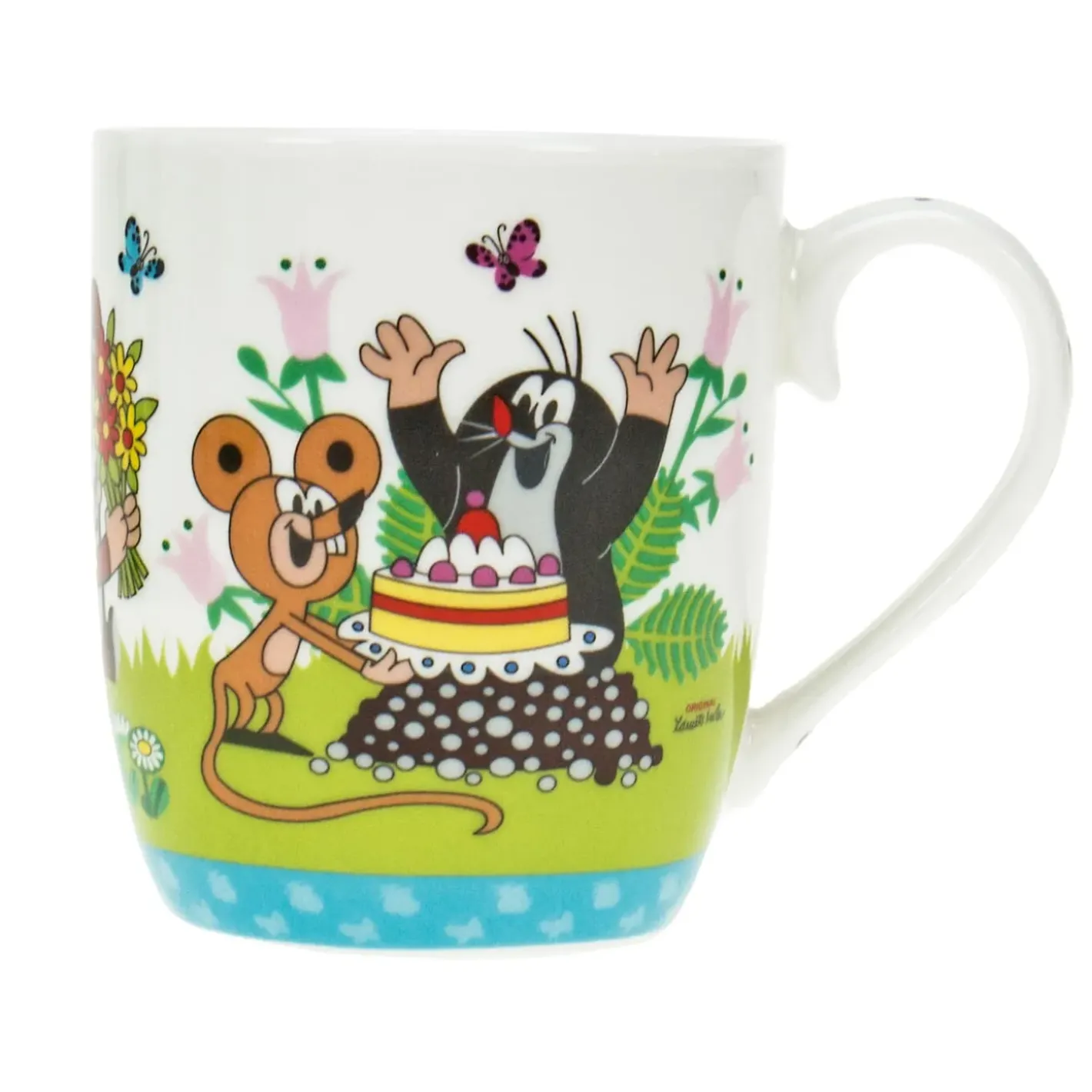 Trötsch Verlag Der Kleine Maulwurf „Krtek"-Kindertasse "Der Kleine Maulwurf" Hat Geburtstag