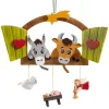 Käthes Original Baumschmuck Aus Holz-Krippenfenster