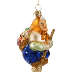 Poesie in Glas Baumschmuck Aus Glas-La Befana Hexe