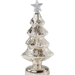 Käthe Wohlfahrt Standfiguren-Led Weihnachtsbaum, Silber