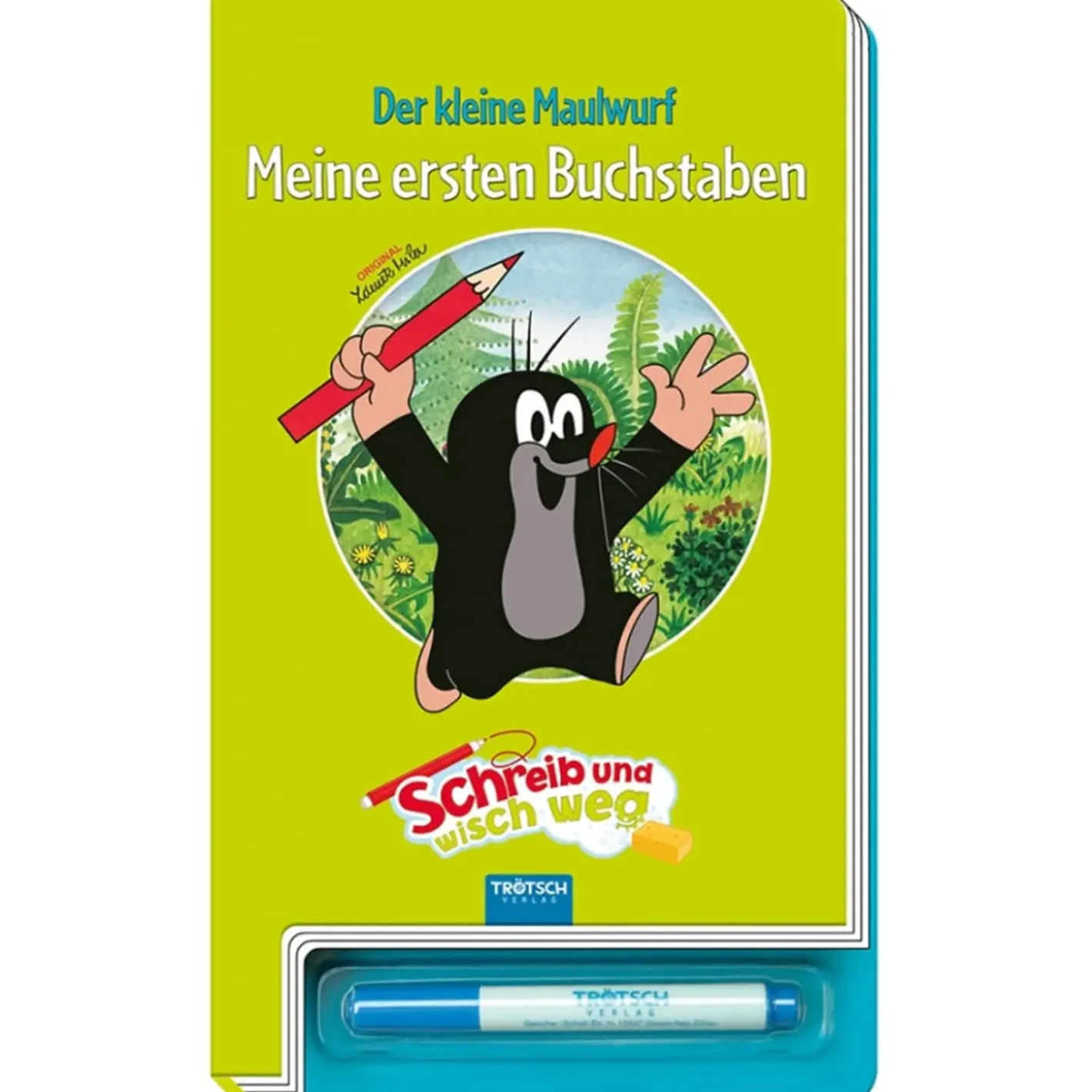 Trötsch Verlag Spielzeug-Lernheft "Meine Ersten Buchstaben - Der Kleine Maulwurf"