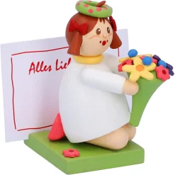 Käthes Original Käthes Original Figuren-Madchen Mit Blumen